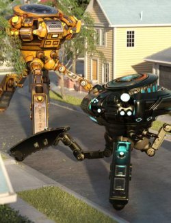 SpiderHead Quadruped Textures