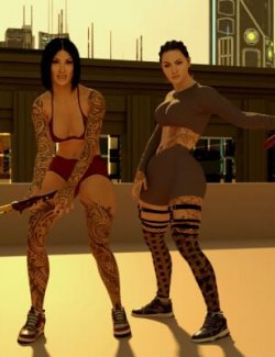 Genesis 9 Katana Poses &ndash; Combat and Movement Pack