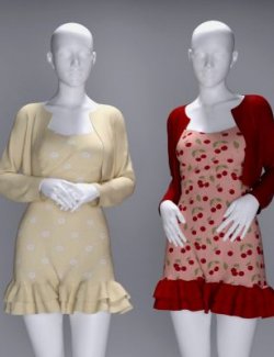 MS Soft Girl Outfit Set (G8F and G9)