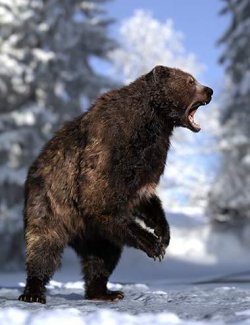 Short Faced Bear by AM