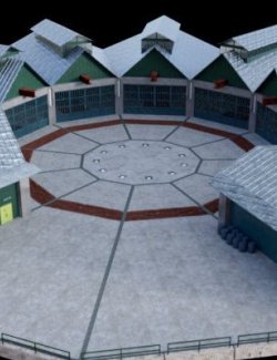Hidden Base Enviroment for DAZ