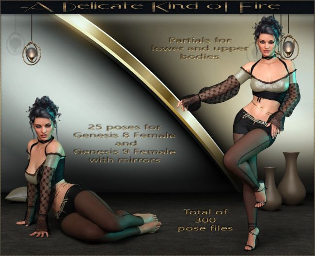 Click here to see preview images for "A Delicate Kind Of Fire - Poses for G9F-G8F" A Delicate Kind Of Fire - Poses for G9F-G8F