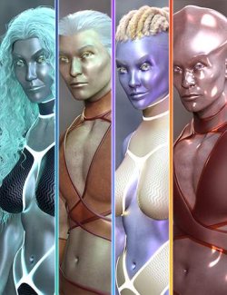 AB Simple Artificial Skins and Shaders for Genesis 9
