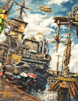 DieselPunk World - Set 4 for Daz Studio