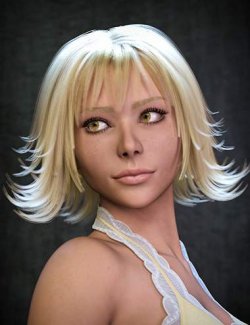 dForce Seren Hair for Genesis 9