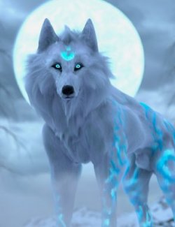 Theron the Wolf for DAZ Dog 8