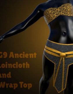 G9 Ancient Loincloth and Wrap Top