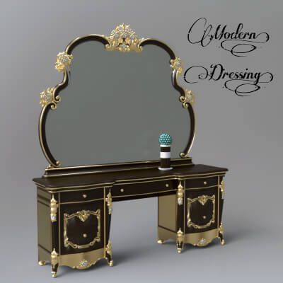 Click here to see preview images for "A3S P-Dressing Table 3" A3S P-Dressing Table 3