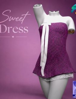 Sweet Dress for Genesis 9