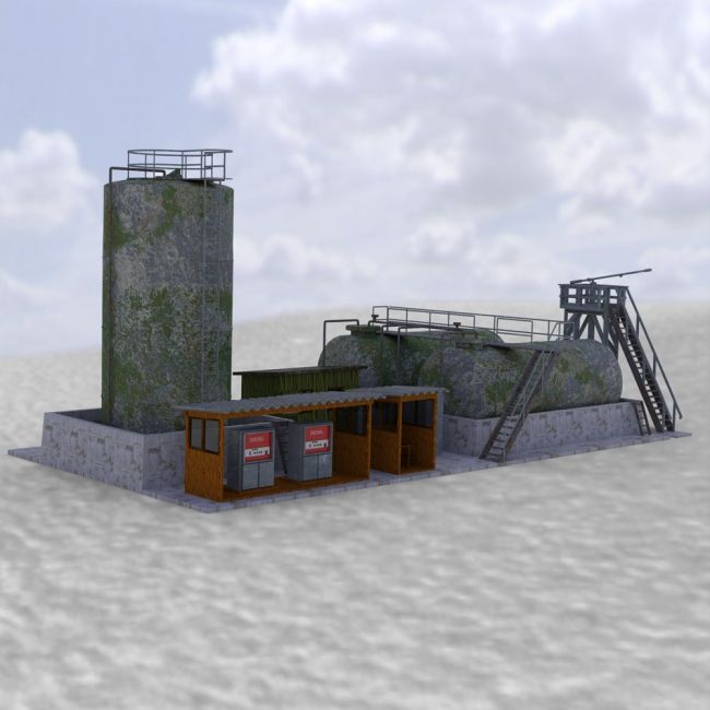 Click here to see preview images for "Diesel Pumpstation for DAZ Studio" Diesel Pumpstation for DAZ Studio