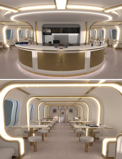 Click here to see preview images for "Spaceship Diner" Spaceship Diner