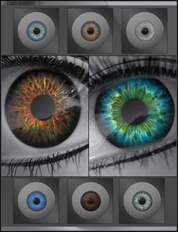 Irregular Iris Builder for Genesis 9