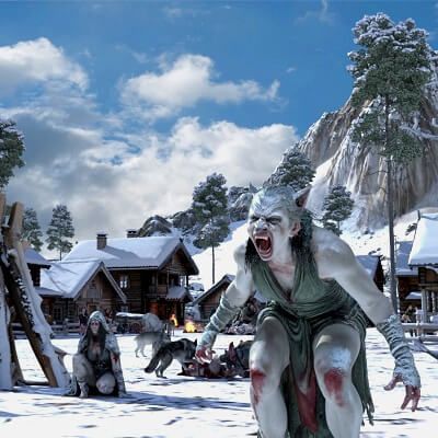 Click here to see preview images for "Werewolf Winter for DAZ" Werewolf Winter for DAZ