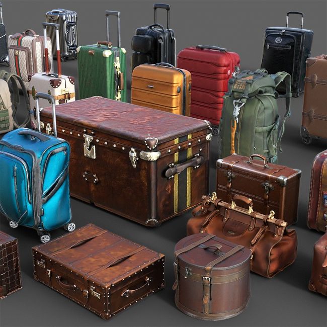 Click here to see preview images for "Luggage Collection for Daz Studio" Luggage Collection for Daz Studio