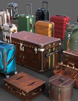 Luggage Collection for Daz Studio