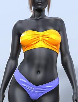 dForce COG Strapless Bikini for Genesis 9