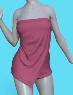 d-Force Towel Wrap for G8 Female daz studio Free