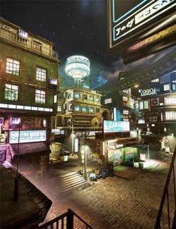XI Retro Futuristic Street
