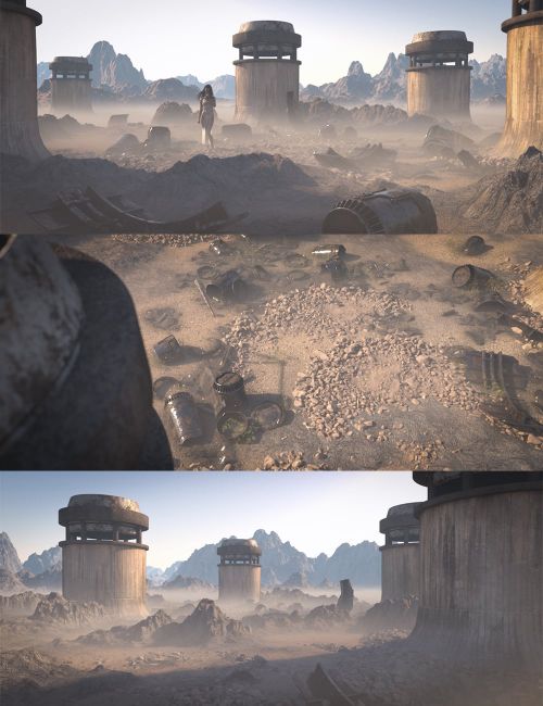 Click here to see preview images for "Wasteland Bunkers for The Wreckage" Wasteland Bunkers for The Wreckage