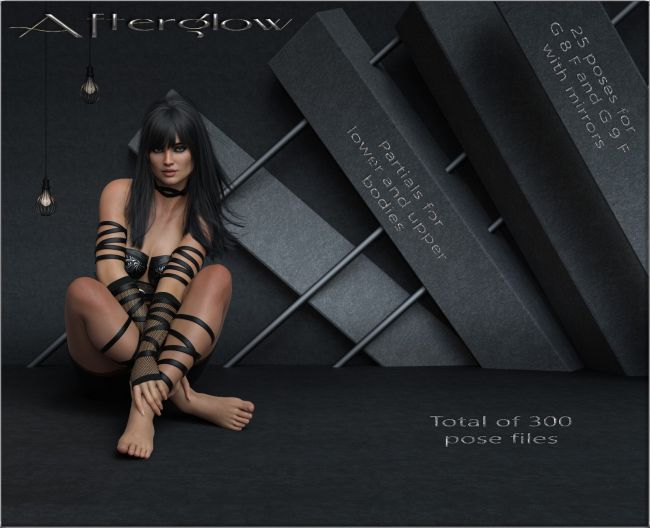 Click here to see preview images for "Afterglow - Poses for G9F-G8F" Afterglow - Poses for G9F-G8F