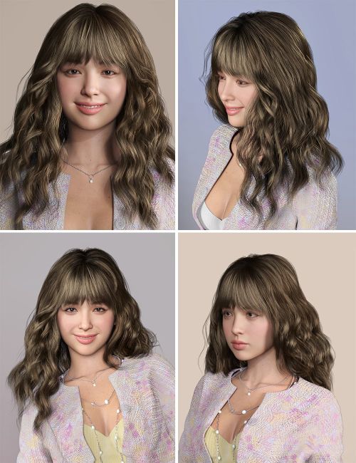 Click here to see preview images for "dForce Dynamic Curly Hair for Genesis 9" dForce Dynamic Curly Hair for Genesis 9