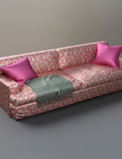 Modern Sofa 3D Model AQ3D