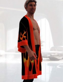 DNA Ren dForce Unisex Robe for Genesis 9