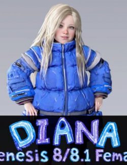 Diana for Genesis 8 Female