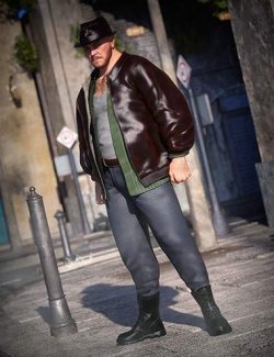 dForce The Pit Outfit for Genesis 9