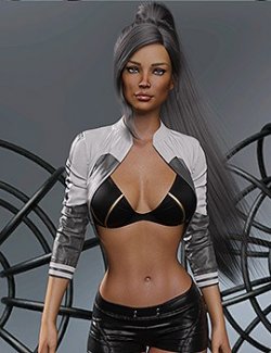 VERSUS- dForce Nitro Mini Jacket for Genesis 8-8.1 FemaleGenesis 9