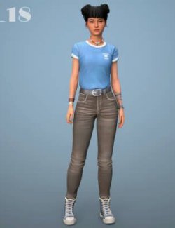 Amanda T for Genesis 8 Female