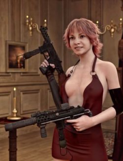 TEC9 SMG Gun WZ for G8F and G9