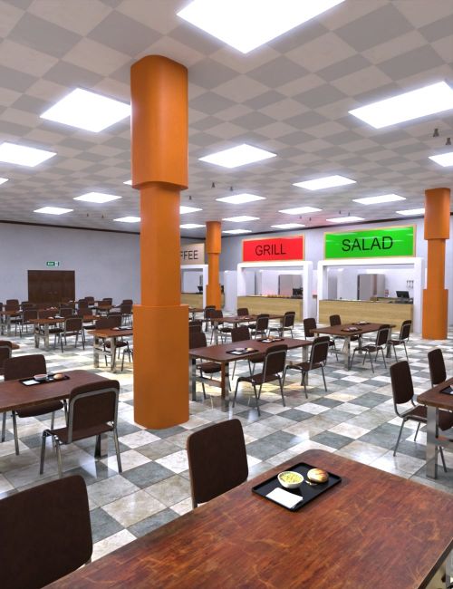 Click here to see preview images for "AP College Cafeteria" AP College Cafeteria