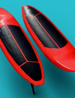 Wooden Surfboard Prop for DAZ Studio Free