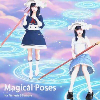 Click here to see preview images for "Magical Pose" Magical Pose