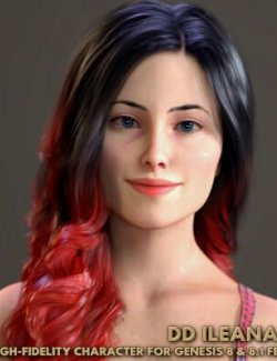 DD Ileana HR for Genesis 8 and Genesis 8.1 Female