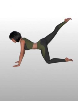 FG Stretching Poses for Genesis 9