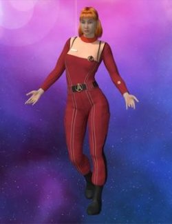 SFU MM Crewman Outfit for La Femme 2 for Poser
