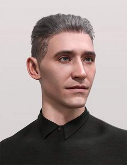 AK Neat Hair for Genesis 9