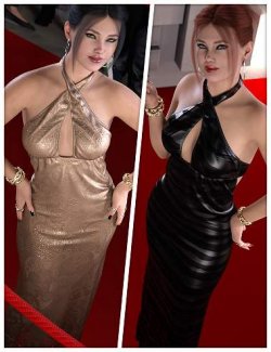 Fashionable Textures for dForce Twisted Neckholder Dress