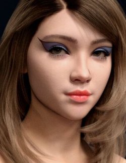 3D Gulizar for Genesis 9 Female