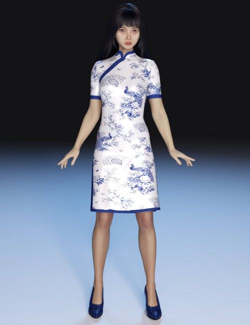 Click here to see preview images for "FG dForce Chinese Style for Genesis 9" FG dForce Chinese Style for Genesis 9