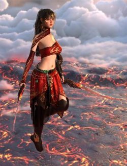 Lala Crimson Ember Bundle for Genesis 9
