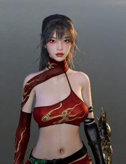 Lala Fire Cultivator HD for Genesis 9 Feminine