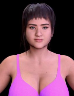 SG Diya for Genesis 9 Female Character with Bra Outfit