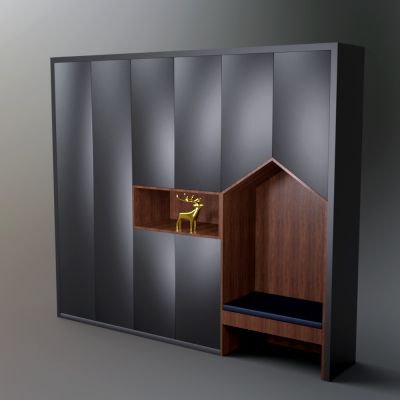 Click here to see preview images for "Modern Cabinet 3D Model AQ3D" Modern Cabinet 3D Model AQ3D