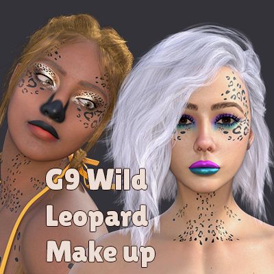 Click here to see preview images for "G9 Wild Leopard Makeup" G9 Wild Leopard Makeup
