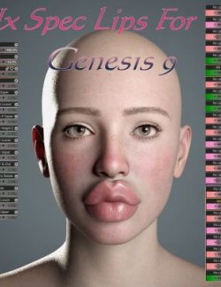HX Special Lips - Merchant Resource for Genesis 9