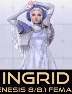 Ingrid HD for Genesis 8 Female
