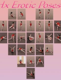 HX Erotic Poses 1 for Genesis 9